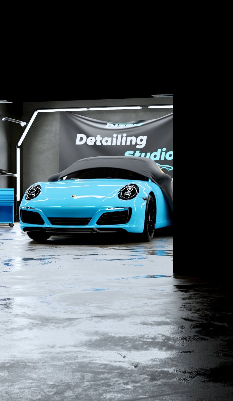 КРЕАТИВНАЯ 3D РАБОТА - PORSCHE